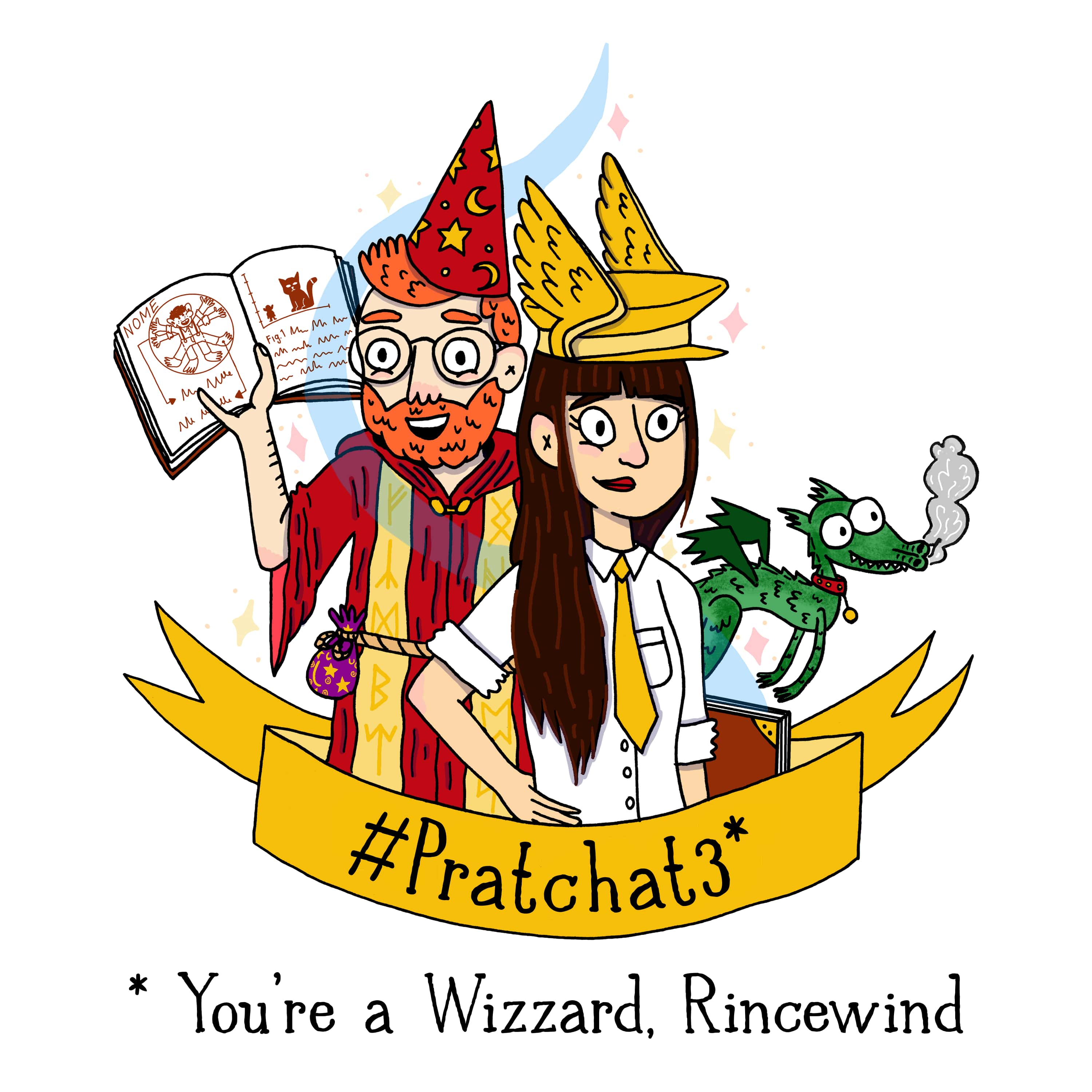 You’re a Wizzard, Rincewind (Sourcery)