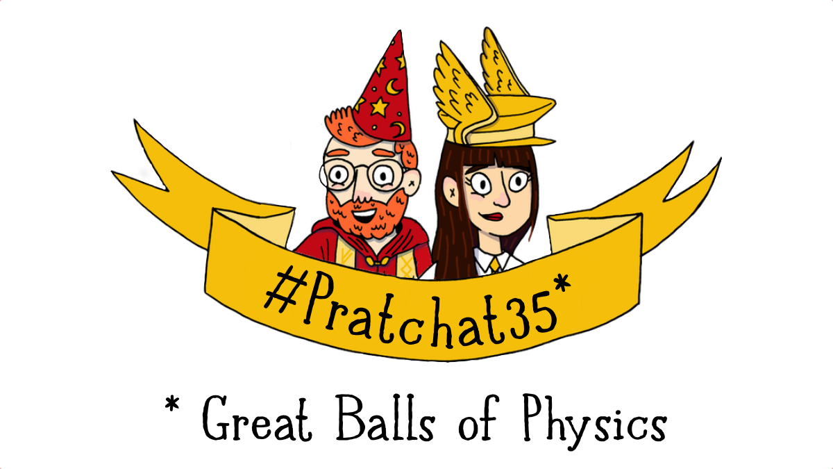 Banner art for Pratchat episode 35.