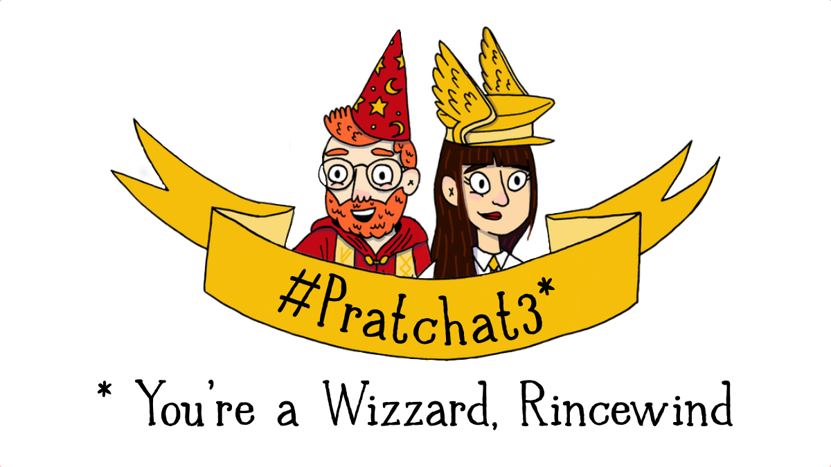 #Pratchat3 - You're a Wizzard, Rincewind